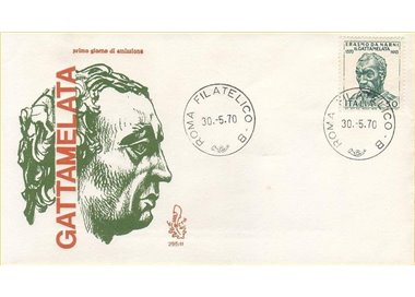 ITALY 1970 FDC (Venetia) Gattamelata rm