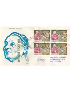 ITALY 1970 FDC (Venice) Maria Montessori collection