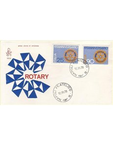 ITALIA 1970 FDC (Venetia) Rotary