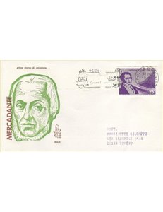 ITALIA 1970 FDC (Venetia) Saverio Mercadante amp