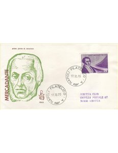 ITALY 1970 FDC (Venice) Saverio Mercadante ord