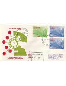 ITALIA 1970 FDC (Venetia) Rete teleselettiva racc