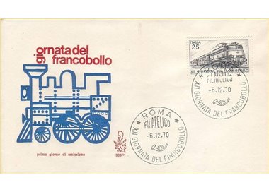 ITALY 1970 FDC (Venice) Stamp Day rm