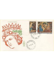 ITALY 1970 FDC (Venice) Christmas