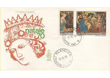 ITALIA 1970 FDC (Venetia) Natale