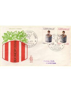 ITALY 1971 FDC (Venice) Postal Savings Ordinary