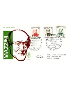 ITALIA 1972 FDC (Venetia) Giuseppe Mazzini racc