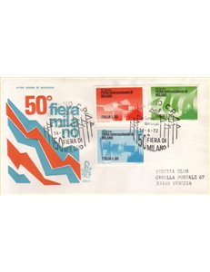 ITALIA 1972 FDC (Venetia) Fiera di Milano ord mi