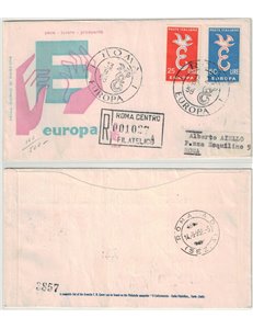 ITALY 1958 FDC (Venetia) Europa Cept rec