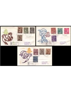 VATICAN 1966 FDC (Venice) Arts and Crafts collection