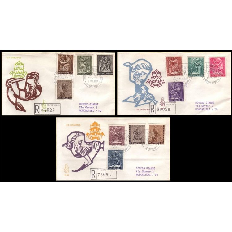 VATICAN 1966 FDC (Venice) Arts and Crafts collection
