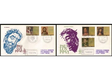VATICANO 1970 FDC (Venetia) Ordinazione sacerdotale rac
