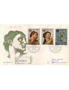 VATICANO 1970 FDC (Venetia) Anniversario ONU rac