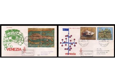 VATICANO 1972 FDC (Venetia) Salvaguardia di Venezia rac