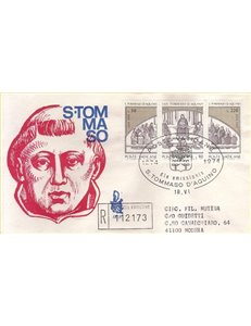 VATICANO 1974 FDC (Venetia) San Tommaso rac