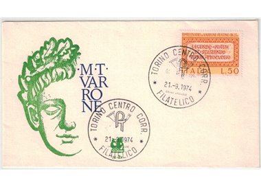 ITALIA 1974 FDC (Bucintoro) Varrone