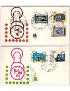 ITALY 1976 FDC (Bucintoro) Philatelic Exhibition