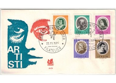 ITALY 1976 FDC (Bucintoro) Illustrious Men