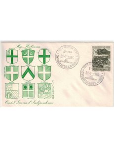 ITALIA 1966 FDC (Filagrano) Bezzecca