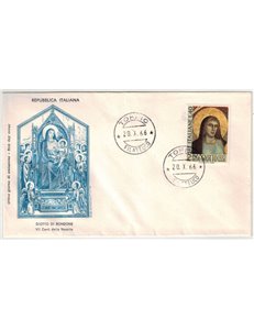 ITALIA 1966 FDC (Filagrano) Giotto