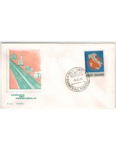 ITALY 1965 FDC (Rome) Stamp Day