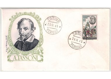 ITALY 1965 FDC (Rome) Alessandro Tassoni