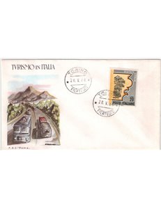 ITALIA 1966 FDC (Roma) Propaganda turistica