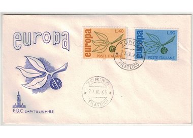 ITALIA 1965 FDC (Capitolium) Europa