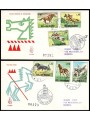 SAN MARINO 1966 FDC (Venetia) Sport equestri racc