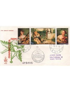 SAN MARINO 1970 FDC (Venice) Gianbattista Tiepolo collection