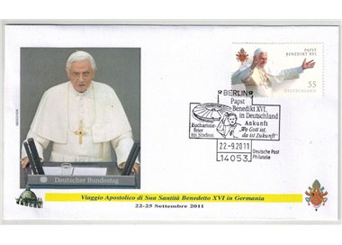 FDC 2011 Trip of Pope Benedict XVI to Germany, Berlin