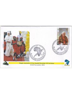 FDC 2011 Viaggio di Papa Benedetto XVI in Benin, Cotonou