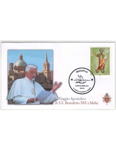 FDC 2010 Viaggio di Papa Benedetto XVI a Malta, Floriana
