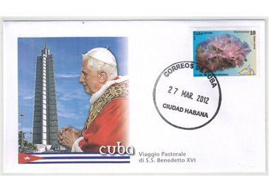 FDC 2012 Viaggio di Papa Benedetto XVI a Cuba, Ciudad Habana