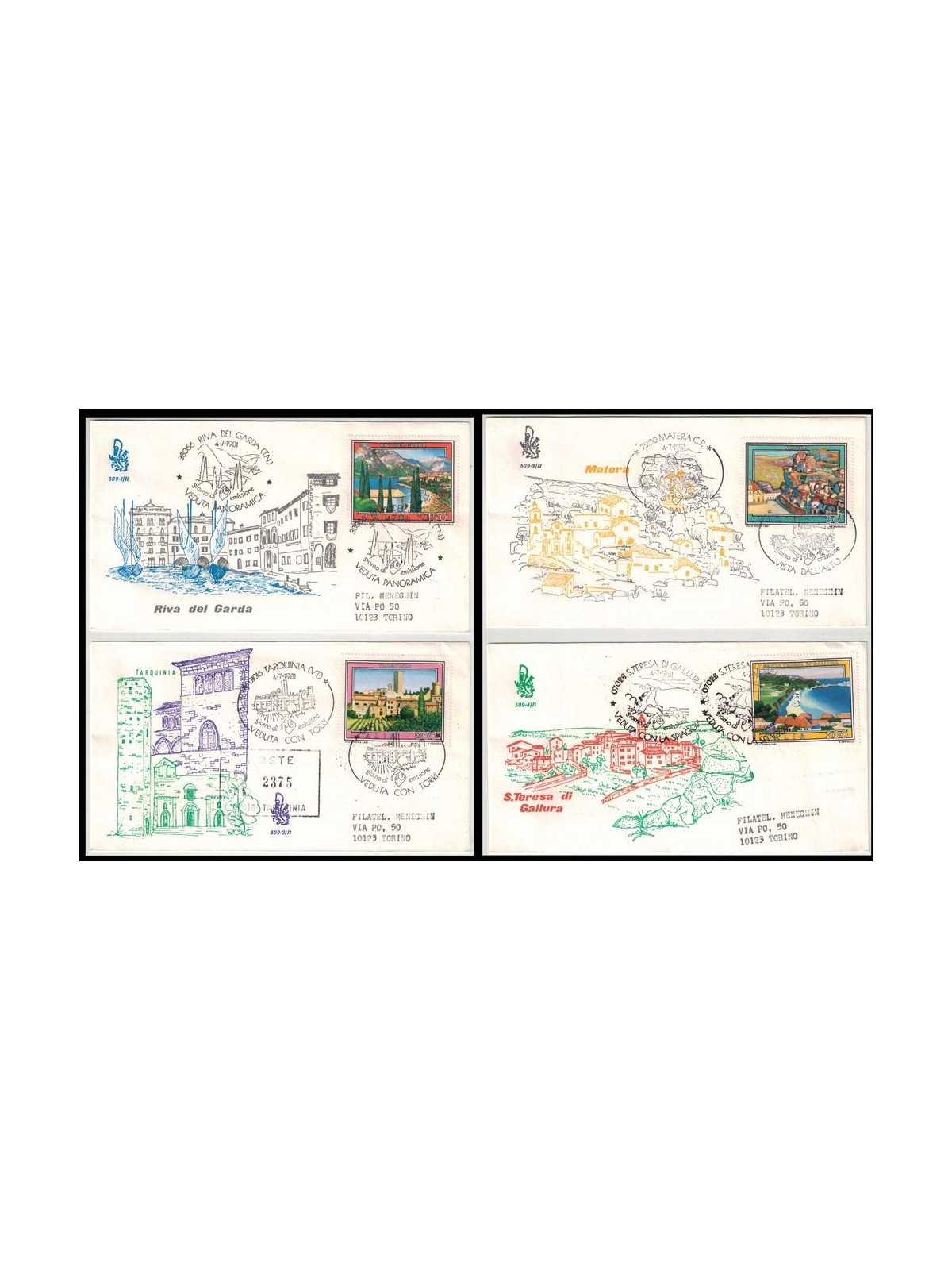 ITALIA 1981 FDC (Venetia) Turismo