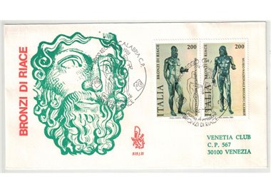ITALIA 1981 FDC (Venetia) Bronzi di Riace ord