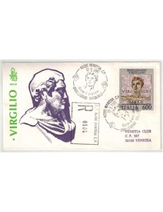 ITALIA 1981 FDC (Venetia) Virgilio racc