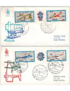 ITALIA 1981 FDC (Venetia) Aerei ord