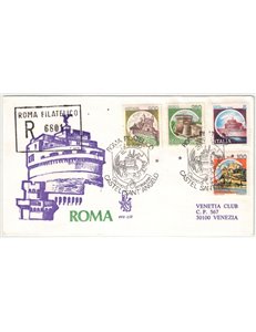 ITALIA 1980 FDC (Venetia) Castel sant'Angelo racc