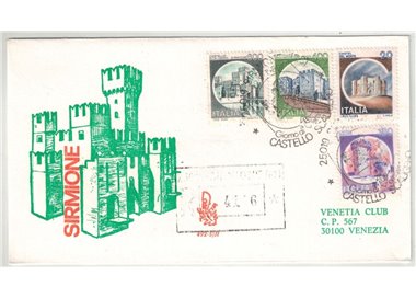 ITALIA 1980 FDC (Venetia) Castello scaligero racc