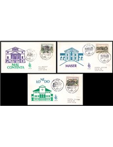 ITALIA 1980 FDC (Venetia) Ville ord sp