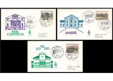 ITALY 1980 FDC (Venetia) Ville ord sp