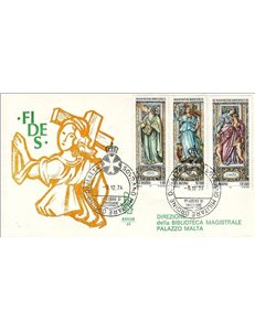 SMOM 1974 FDC (Venetia) Christmas