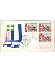 SMOM 1975 FDC (Venice) Christmas collection