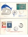SMOM 1976 FDC (Venetia) Epresso - Delfini rac