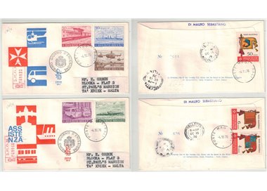 SMOM 1976 FDC (Venetia) Mezzi di assistenza racc
