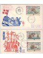 SMOM 1977 FDC (Venetia) Antiche Battaglie Navali racc