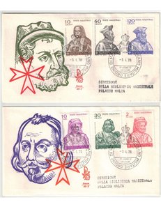 SMOM 1978 FDC (Venetia) Grandi Maestri
