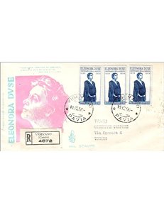 ITALIA 1958 FDC (Venetia) Eleonora Duse racc