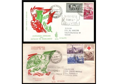ITALY 1959 FDC (Venice) War of Independence collected